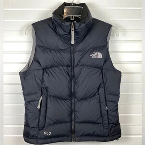 The North Face 550 Down Gilet - XSmall Women's Puffer Vest Jacket Black